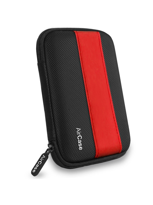 Sale on Gizga Essentials GE-HDD External Hard Drive Case for 2.5-Inch Hard Drive – Double Padded (Black) at Rs. 369