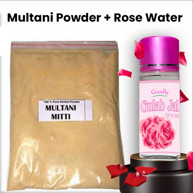 Sale on Mr Organik 100% Organic Natural and Pure Multani Mitti powder with orange fruit peel powder for skin care Pack Of 2(280 g) at Rs. 255